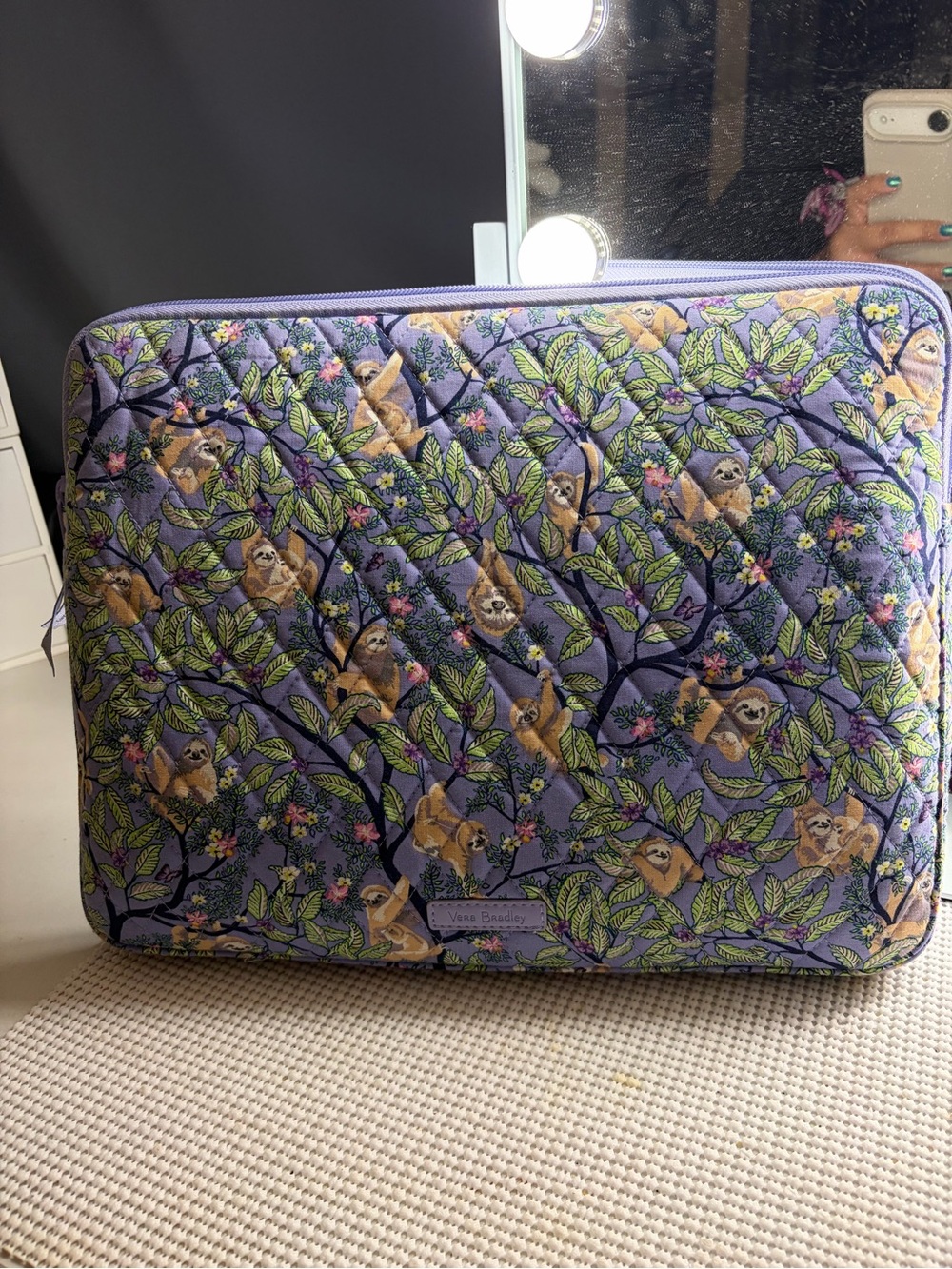 Vera Bradley Sloth Laptop Sleeve